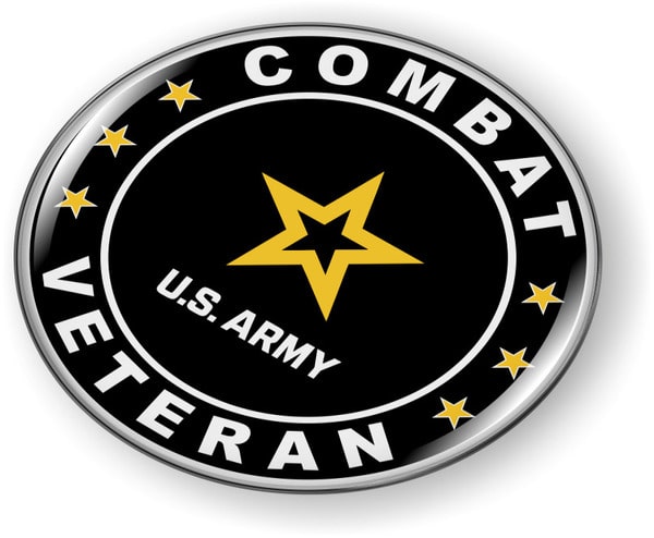 U.S. Army Combat Veteran Emblem